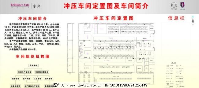 精密有序，高效生產——沖壓車間定置圖及車間簡介圖片展示